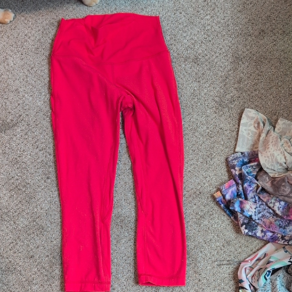 Red Leggings
